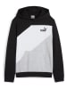 Puma Hoodie "Power" in Schwarz/ Weiß/ Grau