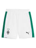Puma Szorty sportowe "BMG" w kolorze biało-zielonym