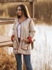 Isla Bonita by SIGRIS Cardigan in Beige