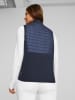 Puma Doorgestikte bodywarmer "Frost" donkerblauw