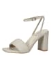 s.Oliver Leren haksandalen taupe