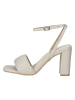 s.Oliver Leder-Sandaletten in Taupe