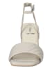 s.Oliver Leder-Sandaletten in Taupe