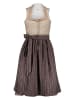 Almsach Dirndl in Beige/ Braun