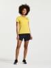 Saucony Trainingsshirt "Stopwatch" geel