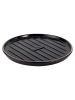 Römertopf Grillplatte in Schwarz - Ø 32,5 cm