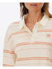 Rip Curl Poloshirt "Melting Waves" in Creme/ Orange
