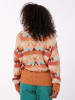 Rip Curl Pullover "Zuma Aztec" in Orange/ Hellblau