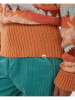 Rip Curl Pullover "Zuma Aztec" in Orange/ Hellblau