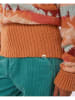 Rip Curl Sweter "Zuma Aztec" w kolorze pomarańczowo-błękitnym