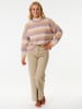 Rip Curl Pullover "La Isla" in Weiß/ Lila/ Orange