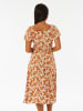 Rip Curl Kleid "Ocean Together" in Weiß/ Orange
