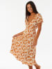Rip Curl Kleid "Ocean Together" in Weiß/ Orange