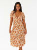 Rip Curl Kleid "Ocean Together" in Weiß/ Orange