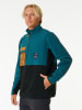 Rip Curl Sweter hybrydowy "Anti-Series Journey" w kolorze czarno-niebieskim