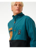 Rip Curl Sweter hybrydowy "Anti-Series Journey" w kolorze czarno-niebieskim