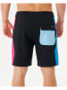 Rip Curl Badeshorts "Mirage Coast to Coast" in Hellblau/ Schwarz/ Pink
