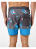 Rip Curl Zwemshort "Mirage Retro Equator" antraciet/blauw/lichtroze