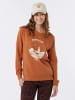 Rip Curl Sweatshirt "Re-Entry" in Hellbraun