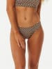 Rip Curl Figi bikini "La Isla Geo" w kolorze czarno-fioletowo-pomarańczowym