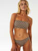 Rip Curl Figi bikini "La Isla Geo" w kolorze czarno-fioletowo-pomarańczowym