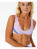 Rip Curl Bikini-Oberteil "Sunrise" in Lila