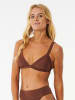 Rip Curl Bikinitop "Surf" bruin