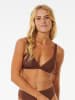 Rip Curl Bikinitop "Surf" bruin