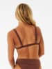 Rip Curl Bikini-Oberteil "Surf" in Braun