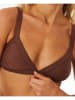 Rip Curl Bikini-Oberteil "Surf" in Braun