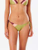 Rip Curl Figi bikini "Tallows" w kolorze jasnoróżowo-zielono-fioletowym