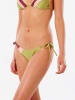 Rip Curl Figi bikini "Tallows" w kolorze jasnoróżowo-zielono-fioletowym