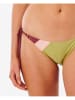 Rip Curl Figi bikini "Tallows" w kolorze jasnoróżowo-zielono-fioletowym