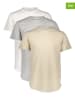 ONLY & SONS 3-delige set: shirts beige/lichtgrijs/wit