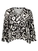 Vero Moda Bluse in Schwarz/ Creme