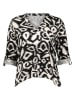 Vero Moda Bluse in Schwarz/ Creme