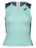 asics Trainingstop blauw/groen