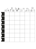 Securit 3-delige set: raamsjablonen "Food Chart" en krijtstiften - (B)42 x (H)59,4 cm