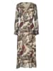 More & More Jurk beige/groen