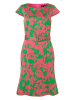 More & More Jurk roze/groen