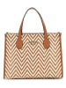 Guess Handtas beige/lichtbruin - (B)31 x (H)22 x (D)12 cm