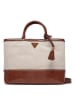 Guess Handtas beige/bruin - (B)31 x (H)21 x (D)11 cm