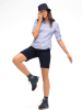Maier Sports Funktionshemd "Nanni" in Hellblau/ Rosa