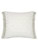 STOF France Kissen "Amazonica" in Creme/ Grün - (L)45 x (B)45 cm