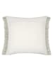 STOF France Kissen "Amazonica" in Creme/ Grün - (L)45 x (B)45 cm
