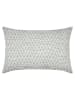 STOF France Kissen "Forestia" in Hellblau/ Creme - (L)40 x (B)60 cm