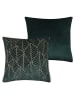 STOF France Kussen "Forestia" donkergroen - (L)45 x (B)45 cm