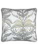 STOF France Kissen "Mandragora" in Weiß/ Khaki - (L)50 x (B)50 cm