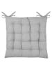 STOF France Stuhlkissen "Oxford" in Grau - (L)38 x (B)38 cm