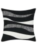 STOF France Kussen "Peter" zwart/wit - (L)40 x (B)40 cm